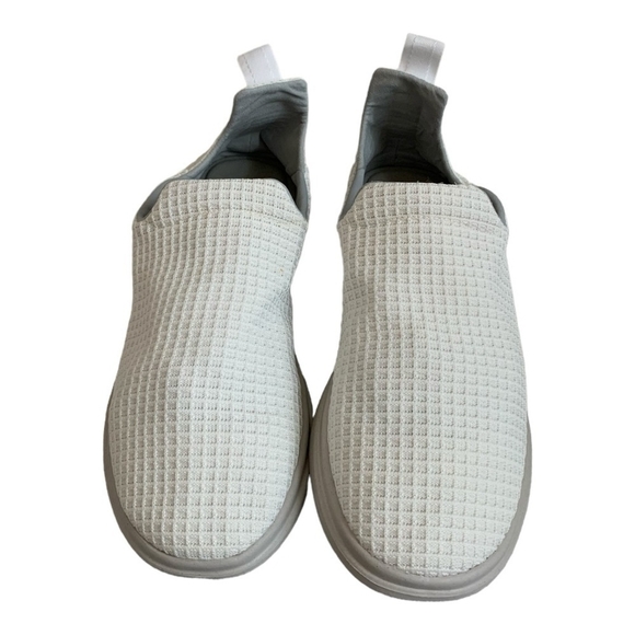 Mens Shoes LUSSO CLOUD Jet Matte White Nomad Waffle Shoes Slip on Shoes - Picture 2 of 9